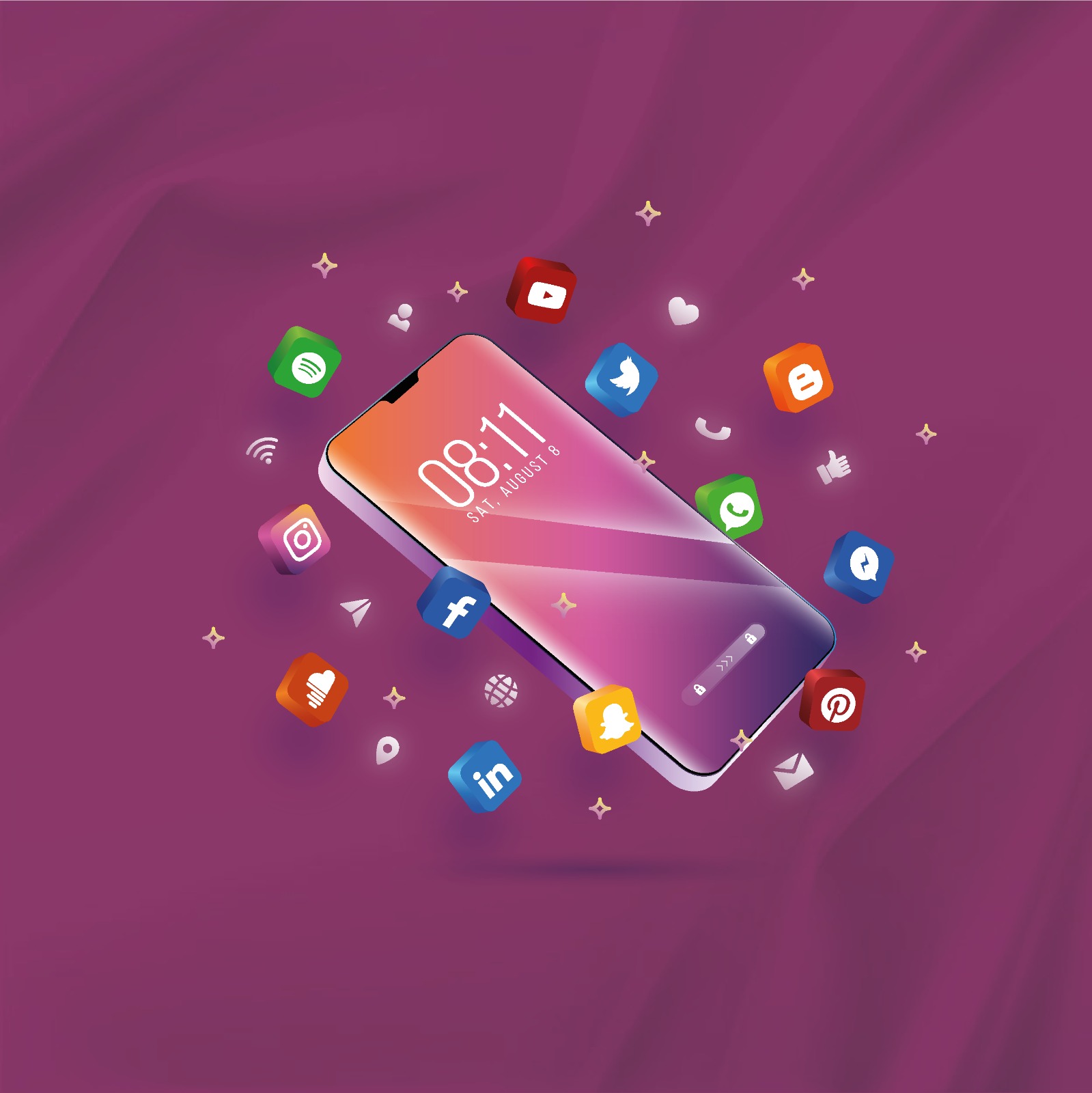 خدمة إدارة السوشيال ميديا